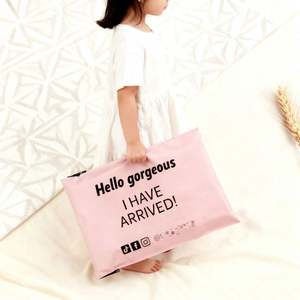 Sacs postaux personnalisés, faible MOQ, haute qualité, noir mat, logo, sac d'expédition, emballage poly pour vêtements - Product Image 1