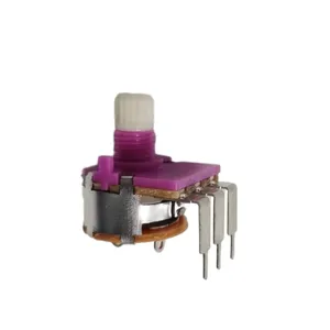 Pot 10k saklar potensiometer putar kontrol suara kapasitor Resistor variabel WH149NS-1-B20K-10KA-C50ZJ