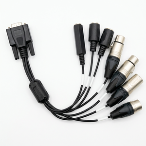 Câble de raccordement analogique équilibré BO9632XLRMKH pour interface audio-vidéo et utilisation avec microphone - Product Image 1
