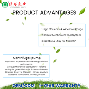 Pompe de circulation résistante d'alcali acide <span class=keywords><strong>H2SO4</strong></span> HNO2 centrifuge pour le processus de traitement des eaux usées - Product Image 3