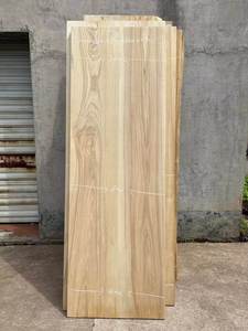 Mesa de Comedor Rectangular Grande de Madera Maciza de Fresno Blanco, 6 Plazas, con Acrílico Suspendido, Estilo Nórdico Japonés para el Hogar - Product Image 6