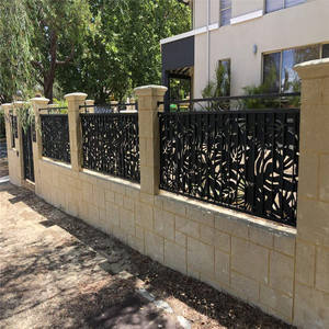 Pannelli decorativi di recinzione in alluminio di alto livello in metallo alluminio - Product Image 3