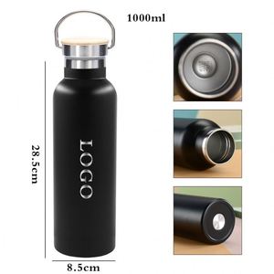 Frasco de vacío de 500 de acero inoxidable 304 ml personalizado Botella de agua deportiva aislada con recubrimiento en polvo con tapa y diseño de logotipo - Product Image 6