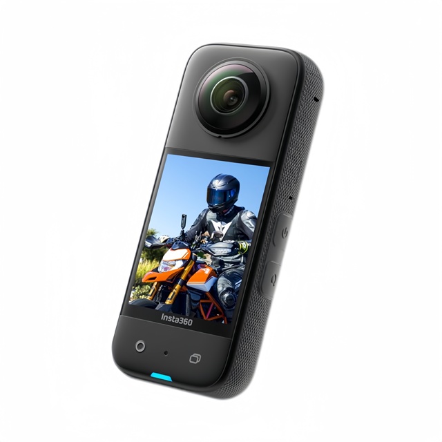 X618 X3 360 Degree Waterproof Sports Camera With 1/2 Inch Sensor Stable Shooting 2.29 Inch Touch Screen, Live Broadcast