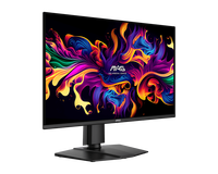 Moniteur de jeu MSI MAG 274QP QD-OLED X24 flambant neuf, 26,5 pouces, plat, 2560x1440 WQHD, 240 Hz, 0,03 ms, DCI-P3 99 %, pour ordinateur de bureau