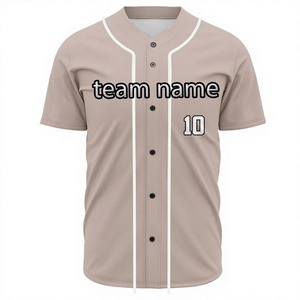 Fabricant de maillots de baseball personnalisés, OEM, étiquette privée, uniforme d'équipe sublimé, faible MOQ - Product Image 1