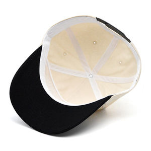 5P, двухцветная Кепка для папы | Неструктурированная 3D вышивка | OEM, оптовая продажа, регулируемая - Product Image 2