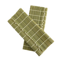 Nouveau tapis à sushi en bambou, écologique et biodégradable, pour la préparation traditionnelle de rouleaux de riz chinois, idéal pour les restaurants et la maison