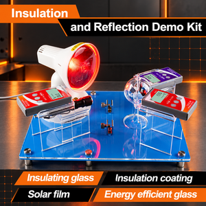 Kit de Demostración de Aislamiento y Reflexión de Película Solar Linshang FS3150 para Pruebas de Rendimiento de Tintado de Ventanas de Vehículos - Product Image 2