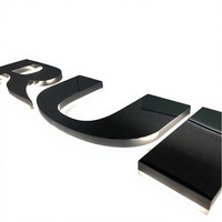 Panneau d'enseigne LED 3D personnalisé pour entreprise avec logo, en acrylique, étanche IP65, pour bureaux et bâtiments