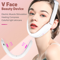 Appareil de beauté électrique à vibrations haute fréquence pour le visage, léger, équipement de massage par impulsions, lifting du visage portable