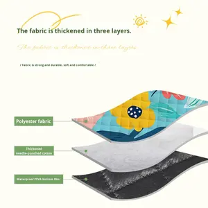 Tapis de pique-nique carré à motifs pour l'extérieur RU RU-2658, imperméable, épaissi, anti-humidité par ultrasons, en plastique pour la plage et le camping, vente en gros - Product Image 3