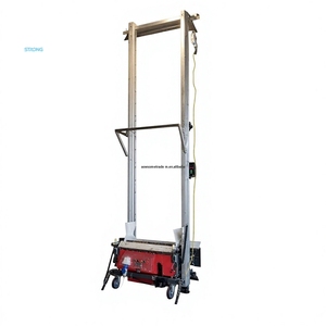 Máquina semiautomática <span class=keywords><strong>de</strong></span> 4.0M para alisar mortero, máquina pulverizadora para nivelar yeso y <span class=keywords><strong>cemento</strong></span>, ideal para enlucido <span class=keywords><strong>de</strong></span> paredes. - Product Image 1