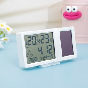 Termohigrómetro Digital LCD Grande al por Mayor, Ultrafino, Sencillo, Termómetro Electrónico Inteligente para el Hogar, Higrómetro, Reloj de Pared - Product Image 2