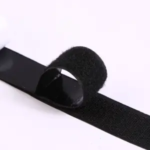 SEE Wholesale 30MM Polyester securing sofa use strong sticky velcroes adhesive hook and loop tape