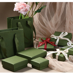 Tốt Nhất Bán Chất Lượng Cứng Nhắc Lưu Trữ Đồ Trang Sức Hộp Giấy Kraft Hộp Đồ Trang Sức Cho Vòng Cổ Vòng Đeo Tay Vòng - Product Image 2