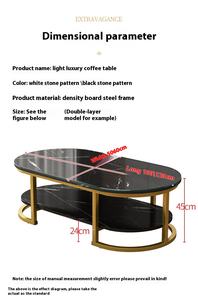 Eleganter Tee-und Couch tisch im modernen Design für Wohn möbel aus Massivholz - Product Image 5