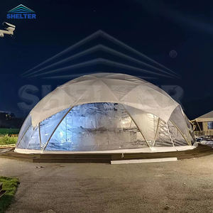 Al Aire Libre de lujo domos Igloo Glamping PVC Cúpula Casa Giodésico Cúpula Geodésica Carpas para Eventos - Product Image 4