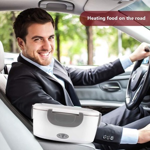 110v/12v récipient alimentaire électrique chauffant pour la maison voiture conteneur alimentaire boîte à lunch électrique avec sac cuillère fourchette couteau - Product Image 5