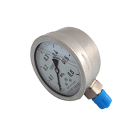 Chine manomètre de manomètre en acier inoxydable OEM de haute qualité 40mm 0.1-4MPa