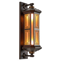 Lampes murales extérieures LED contemporaines, simplicité, étanches, pour balcon, villa, portail, hôtel - IP 65, polycarbonate, pour utilisation en jardin