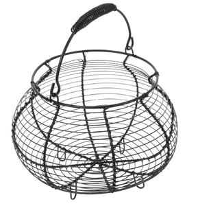 Fournisseur en gros Porte-oeufs en fil de fer Panier de stockage d'oeufs en fil métallique de grande taille pour la maison, l'hôtel et la cuisine - Product Image 1