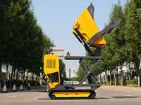 Mini-dumper hydraulique compact à chenilles de 0,5 tonne à chargement automatique, haute efficacité, prix usine, prix bas
