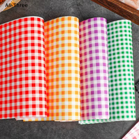 Emballage alimentaire personnalisé avec logo, taille sur mesure, pour hamburgers, biodégradable, résistant à l'huile, pour restaurants, papier anti-graisse