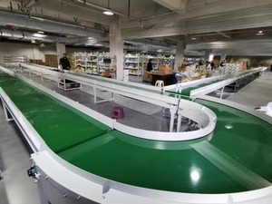 Günstiger Preis Hochwertiger PVC PU Grüngürtel förderer für Montagelinie - Product Image 4