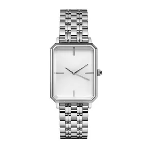 custom vintage women square watch waterproof stainless steel ladies women retro watch