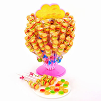 Bonbons gélifiés halal en forme de boule aux saveurs fruitées, multicolores, emballage en bouteille, vente en gros OEM, adaptés aux enfants