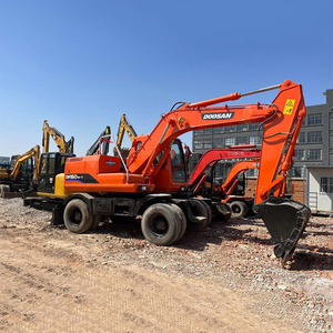 Chargeuse sur pneus Doosan DH150W-7 d'occasion à bas prix, type mobile, mini-excavatrice Doosan DH150 - Product Image 3