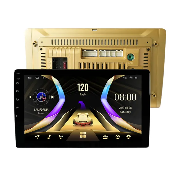 Evrensel Full HD 9 10 inç çift Din kafa ünitesi araba Stereo radyo 2din Android ana ünite araç Dvd oynatıcı oyuncu