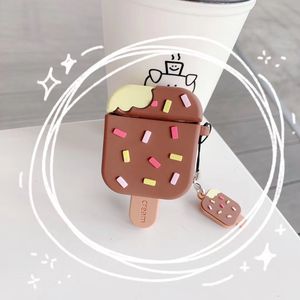 Lovely Cute Ice Cream Cartoon 3D Silicone Earphone <strong>Case</strong> <strong>Cover</strong> for <strong>Airpods</strong> 1 2 3 <strong>Pro</strong> 4 - Product Image 4