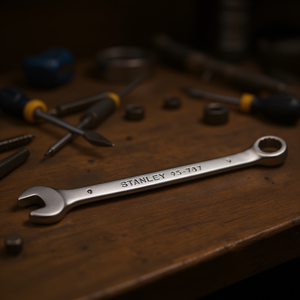 ประแจรวมสแตนลีย์ 9 มม. แบบปากเปิดและปากแหวน สำหรับซ่อมเครื่องจักรกล - Product Image 3