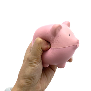 ลูกบอลบีบแก้เครียดรูปหมูสีชมพู พิมพ์โลโก้ได้ ของเล่นบีบแก้เครียดรูป<span class=keywords><strong>หมู</strong></span>การ์ตูน ของเล่นหมูสำหรับโฆษณาและโปรโมชั่น สำหรับผู้ใหญ่ - Product Image 5