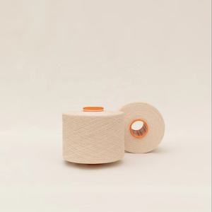 Fil à bout ouvert de tissage de tricotage commercialisable certifié OCS 100% fil de coton biologique Ne 11/1 - Product Image 1