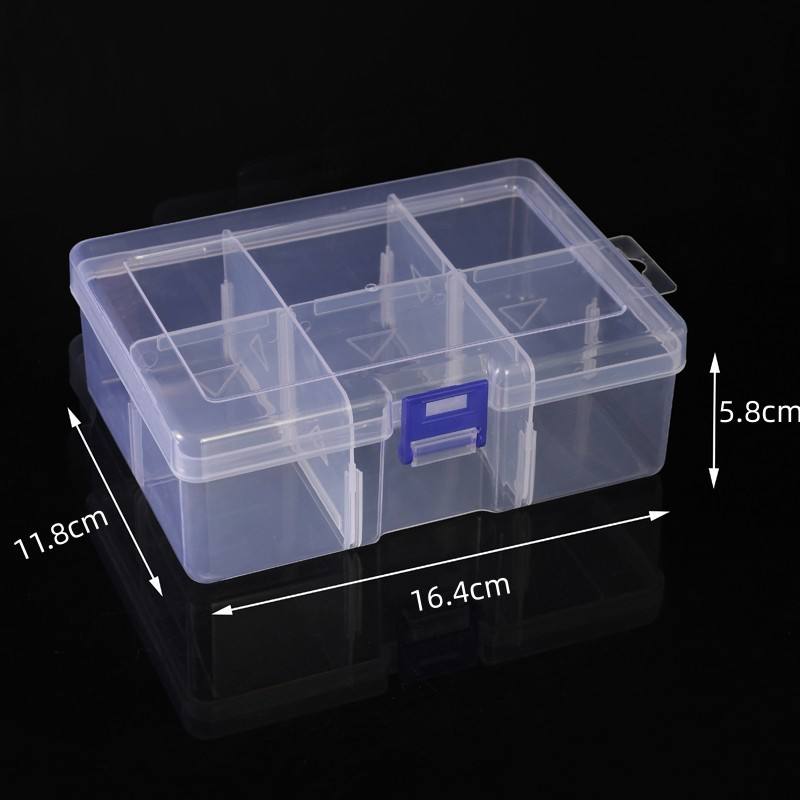 6 compartimentos (caja vacía)