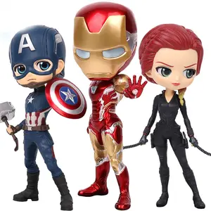 Dihua custom made 3d pvc model iron mans toy mini wholesale anime figures irons on mans action figure