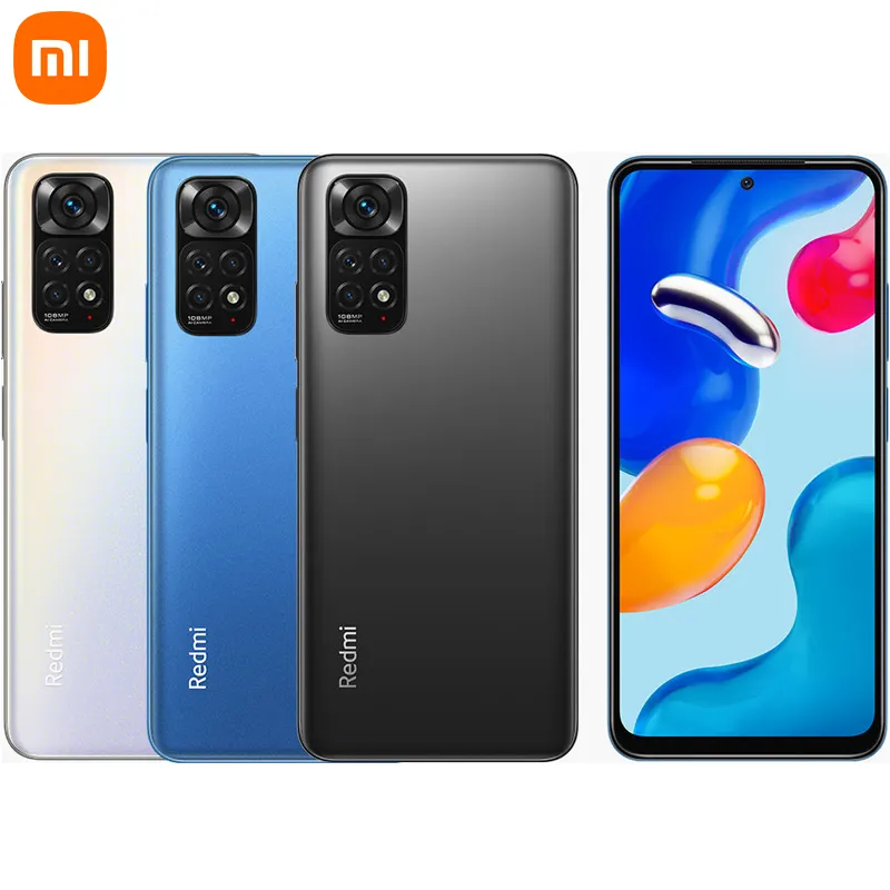 Global Xiaomi Redmi Note 11S 5G android phone Octa Core Helio G96 33W Fast Charging 108MP Quad Camera redmi note phone 11s