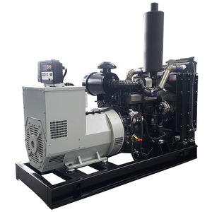 ชุดเครื่องกำเนิดไฟฟ้าดีเซลเฟรมเปิด80KW และ100kva จับคู่กับเครื่องกำเนิดไฟฟ้าแบบไร้แปรงทองแดงบริสุทธิ์และ Auto ATS - Product Image 1