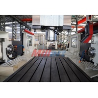 Fraiseuse à portique robuste XH2420/Centre de fraisage CNC 5 axes/Centre d'usinage à double colonne OEM