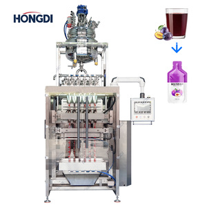Liquid Packaging Prune <b>Juice</b> Yogurt Sachet 6 Columns Packaging <b>Machine</b> Automatic High Efficiency Liquid Packaging <b>Machine</b> - Product Image 1