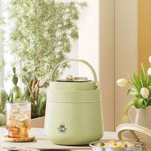 กระติกน้ำซุปแบบสุญญากาศ ถ้วยซุปอาหารเช้า กระติกเก็บความร้อน กล่องอาหารพกพา กล่องเบนโตะ กล่องอาหารกลางวัน สแตนเลส - Product Image 4