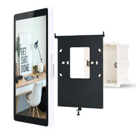 Tablet Android 11 WiFi POE 8 Inci Grosir, Panel Sentuh Kontrol Rumah Pintar untuk Pemasangan di Dinding, untuk Garasi, Hotel, RV, Tenaga Listrik
