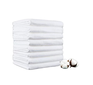 Serviette d'hôtel jetable en PP blanc, serviettes de bain de Salon de coiffure de voyage jetables - Product Image 2