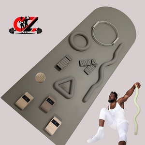 CZ NEW Customized Logo High Quality Foldable Pilates Set with <b>Thick</b> Natural Rubber Yoga Mat Wholesale Exercise Mat for Home Gym - Product Image 1