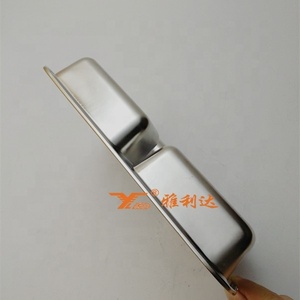 Nắp Nhựa <span class=keywords><strong>3</strong></span> Phần Hộp Cơm Trưa Bằng Thép Không Gỉ Khay Ăn Tối Có Ngăn Chia - Product Image 3