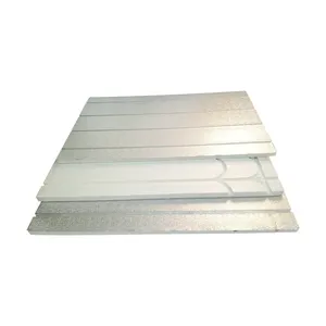 XPS plate of heat conducting hot water for aluminum foil heating tube of floor