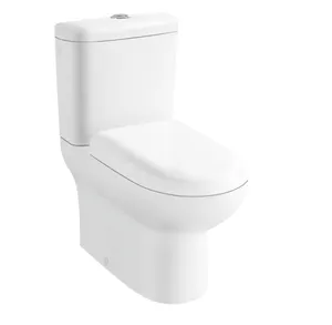 Leading Technology Floor Mount Water Closet Wash Down Two Piece Ceramic WC Water Closet